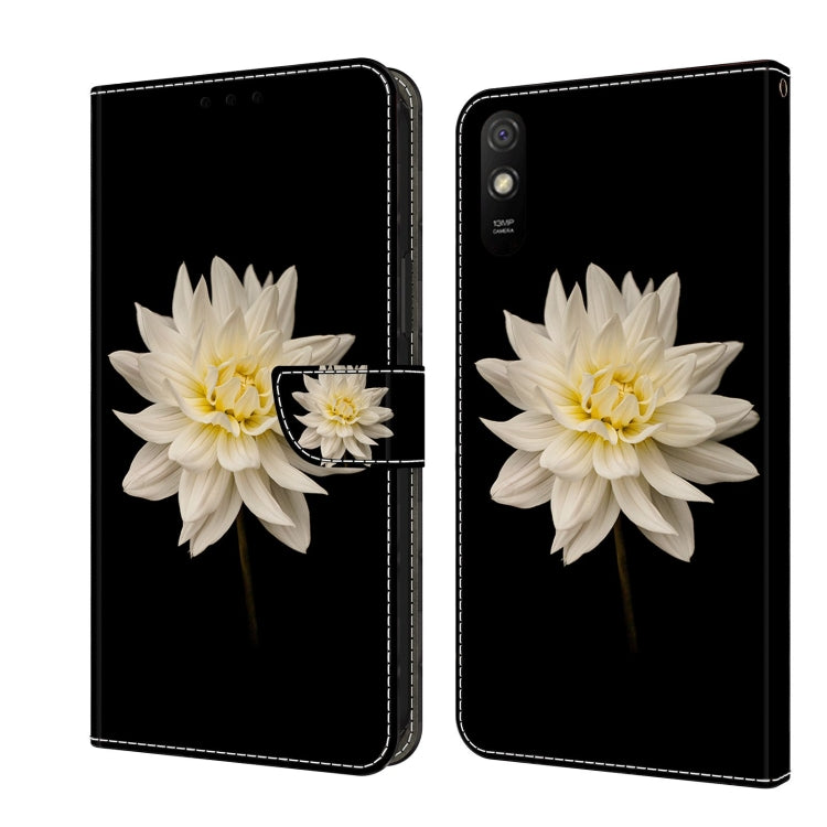 Crystal 3D Shockproof Protective Leather Phone Case, For Xiaomi Redmi 9T, For Xiaomi Redmi 9A