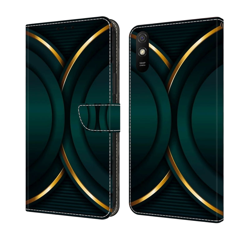 Crystal 3D Shockproof Protective Leather Phone Case, For Xiaomi Redmi 9T, For Xiaomi Redmi 9A