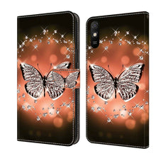 Load image into Gallery viewer, Crystal 3D Shockproof Protective Leather Phone Case, For Xiaomi Redmi 9T, For Xiaomi Redmi 9A