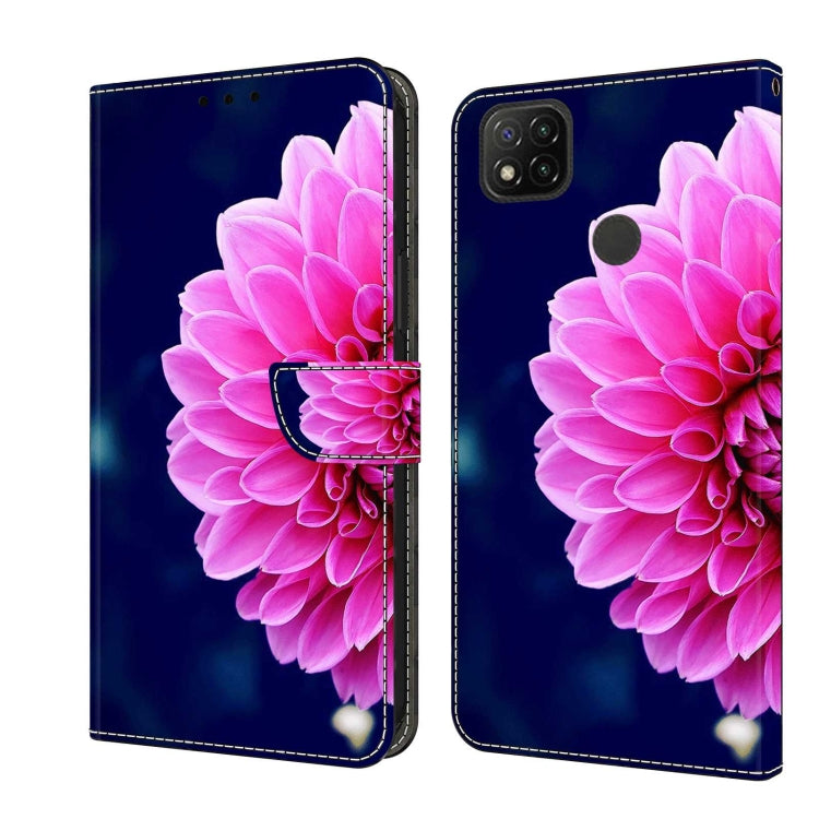 Crystal 3D Shockproof Protective Leather Phone Case, For Xiaomi Redmi 9, For Xiaomi Redmi 9C