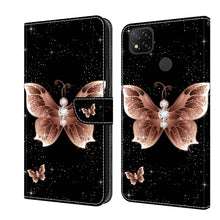 Load image into Gallery viewer, Crystal 3D Shockproof Protective Leather Phone Case, For Xiaomi Redmi 9, For Xiaomi Redmi 9C