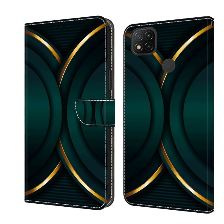 Crystal 3D Shockproof Protective Leather Phone Case, For Xiaomi Redmi 9, For Xiaomi Redmi 9C