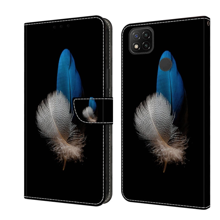 Crystal 3D Shockproof Protective Leather Phone Case, For Xiaomi Redmi 9, For Xiaomi Redmi 9C