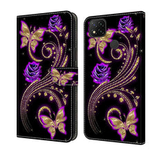 Load image into Gallery viewer, Crystal 3D Shockproof Protective Leather Phone Case, For Xiaomi Redmi 9, For Xiaomi Redmi 9C