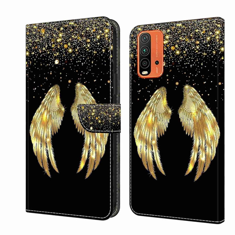 Crystal 3D Shockproof Protective Leather Phone Case, For Xiaomi Redmi 9T, For Xiaomi Redmi 9A