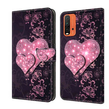 Load image into Gallery viewer, Crystal 3D Shockproof Protective Leather Phone Case, For Xiaomi Redmi 9T, For Xiaomi Redmi 9A