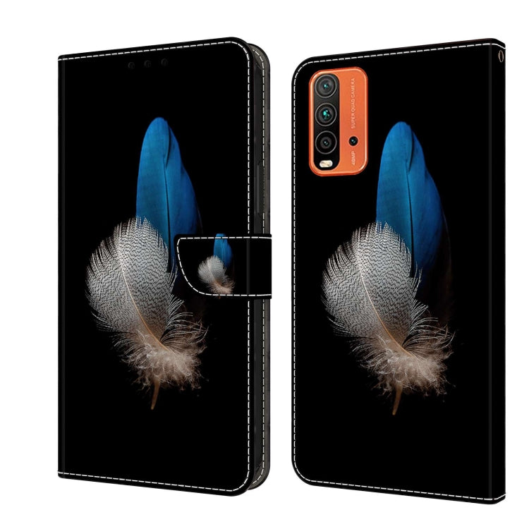 Crystal 3D Shockproof Protective Leather Phone Case, For Xiaomi Redmi 9T, For Xiaomi Redmi 9A