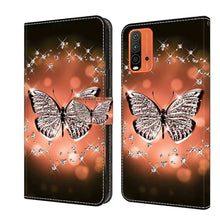 Load image into Gallery viewer, Crystal 3D Shockproof Protective Leather Phone Case, For Xiaomi Redmi 9T, For Xiaomi Redmi 9A