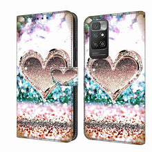Load image into Gallery viewer, Crystal 3D Shockproof Protective Leather Phone Case, For Xiaomi Redmi Note 12 Pro Global, For Xiaomi Redmi 10