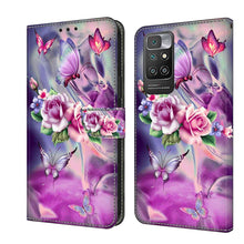 Load image into Gallery viewer, Crystal 3D Shockproof Protective Leather Phone Case, For Xiaomi Redmi Note 12 Pro Global, For Xiaomi Redmi 10
