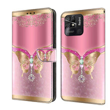 Load image into Gallery viewer, Crystal 3D Shockproof Protective Leather Phone Case, For Xiaomi Redmi Note 11 Global, For Xiaomi Redmi 10C