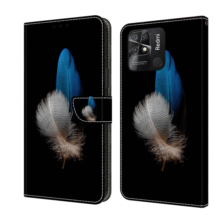 Crystal 3D Shockproof Protective Leather Phone Case, For Xiaomi Redmi Note 11 Global, For Xiaomi Redmi 10C