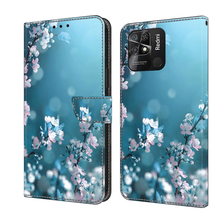 Crystal 3D Shockproof Protective Leather Phone Case, For Xiaomi Redmi Note 11 Global, For Xiaomi Redmi 10C