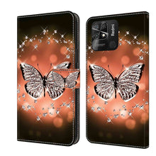 Load image into Gallery viewer, Crystal 3D Shockproof Protective Leather Phone Case, For Xiaomi Redmi Note 11 Global, For Xiaomi Redmi 10C