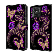 Load image into Gallery viewer, Crystal 3D Shockproof Protective Leather Phone Case, For Xiaomi Redmi Note 11 Global, For Xiaomi Redmi 10C