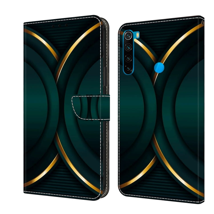 Crystal 3D Shockproof Protective Leather Phone Case, For Xiaomi Redmi Note 8T, For Xiaomi Redmi Note 8