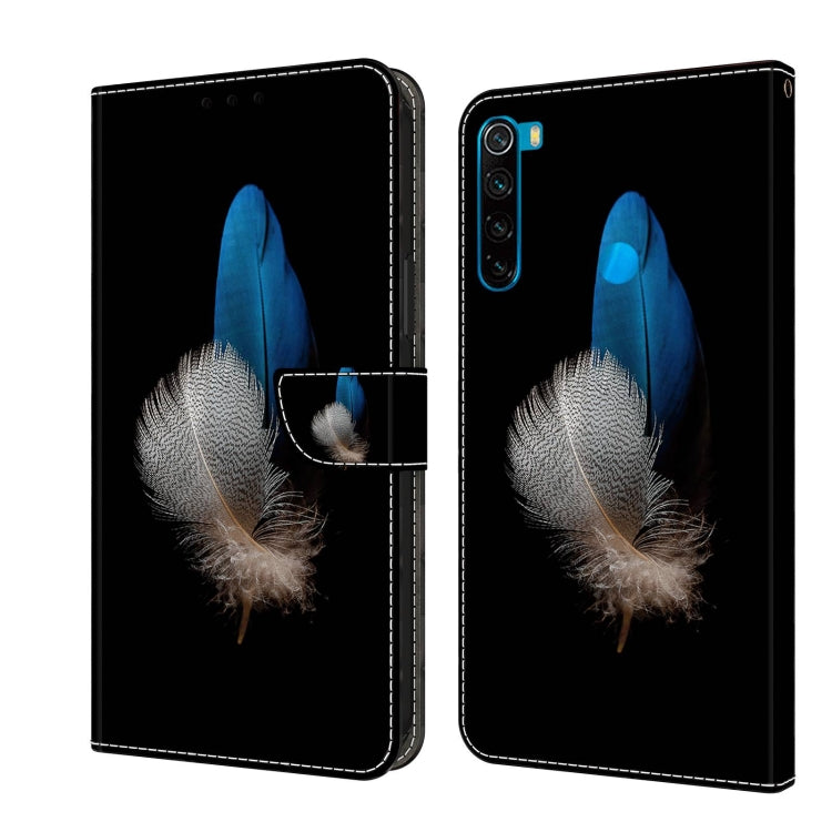Crystal 3D Shockproof Protective Leather Phone Case, For Xiaomi Redmi Note 8T, For Xiaomi Redmi Note 8