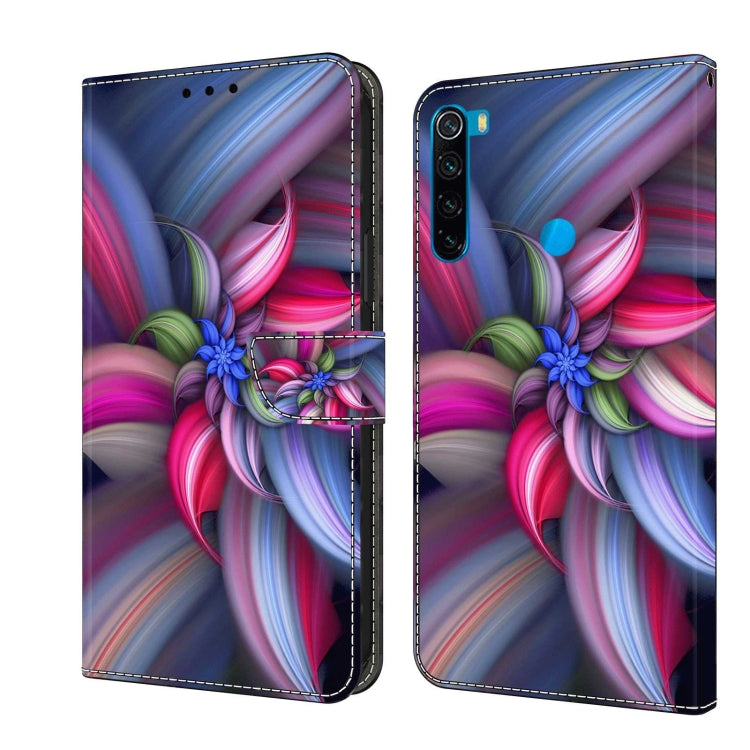Crystal 3D Shockproof Protective Leather Phone Case, For Xiaomi Redmi Note 8T, For Xiaomi Redmi Note 8