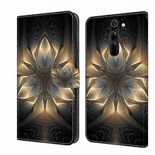 Load image into Gallery viewer, Crystal 3D Shockproof Protective Leather Phone Case, For Xiaomi Redmi Note 8 Pro