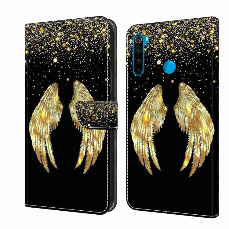 Crystal 3D Shockproof Protective Leather Phone Case, For Xiaomi Redmi Note 8T, For Xiaomi Redmi Note 8