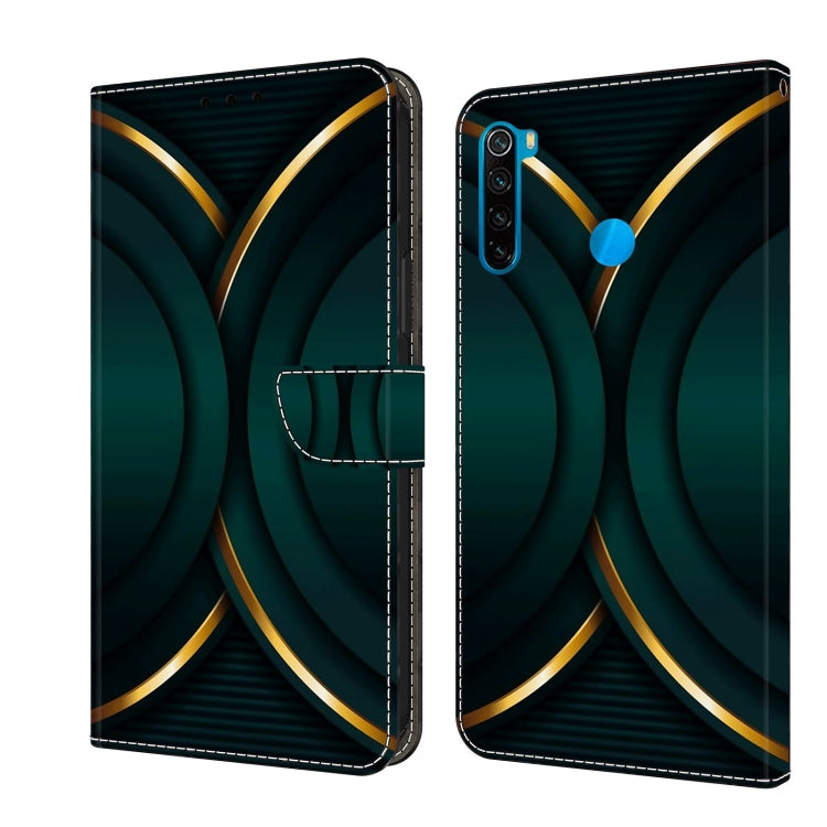Crystal 3D Shockproof Protective Leather Phone Case, For Xiaomi Redmi Note 8T, For Xiaomi Redmi Note 8