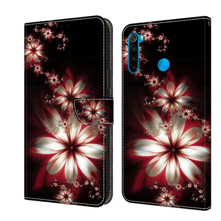 Crystal 3D Shockproof Protective Leather Phone Case, For Xiaomi Redmi Note 8T, For Xiaomi Redmi Note 8