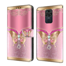 Load image into Gallery viewer, Crystal 3D Shockproof Protective Leather Phone Case, For Xiaomi Redmi Note 9, For Xiaomi Redmi Note 9 Pro