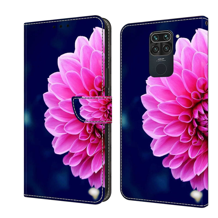 Crystal 3D Shockproof Protective Leather Phone Case, For Xiaomi Redmi Note 9, For Xiaomi Redmi Note 9 Pro