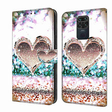 Load image into Gallery viewer, Crystal 3D Shockproof Protective Leather Phone Case, For Xiaomi Redmi Note 9, For Xiaomi Redmi Note 9 Pro