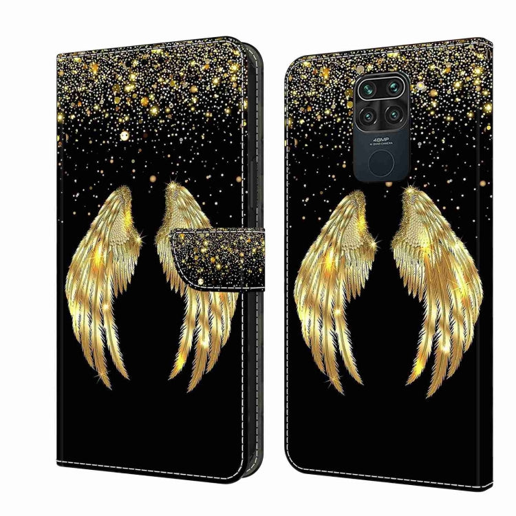Crystal 3D Shockproof Protective Leather Phone Case, For Xiaomi Redmi Note 9, For Xiaomi Redmi Note 9 Pro