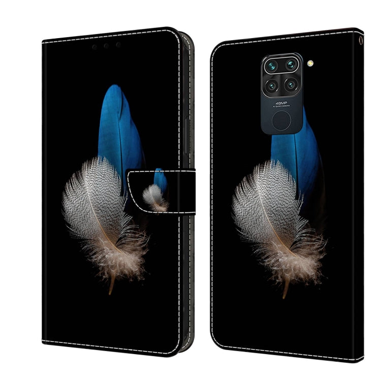 Crystal 3D Shockproof Protective Leather Phone Case, For Xiaomi Redmi Note 9, For Xiaomi Redmi Note 9 Pro