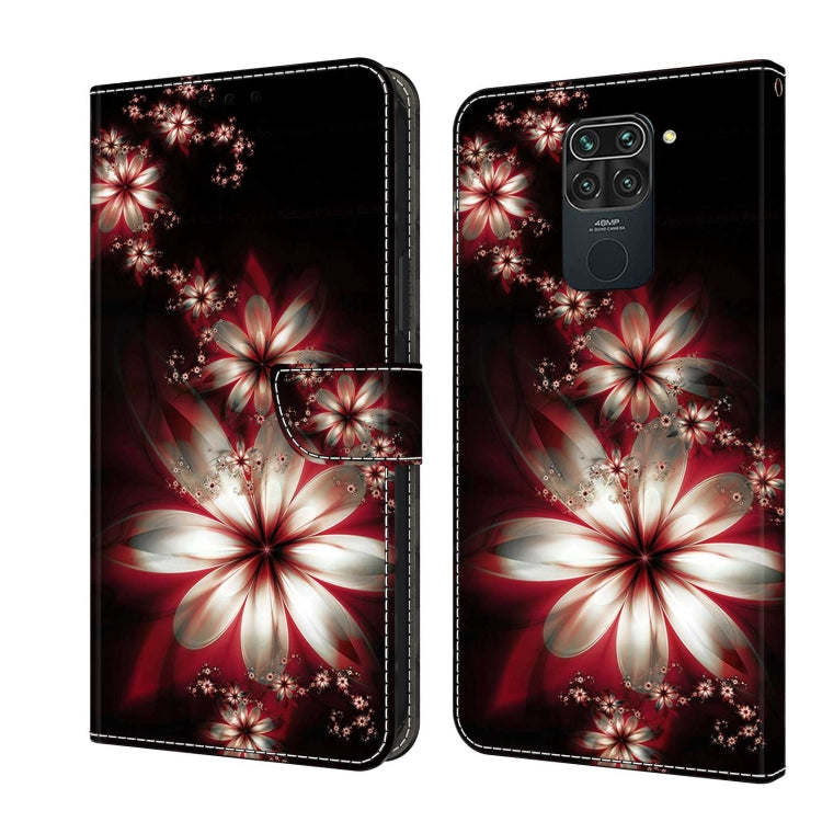 Crystal 3D Shockproof Protective Leather Phone Case, For Xiaomi Redmi Note 9, For Xiaomi Redmi Note 9 Pro