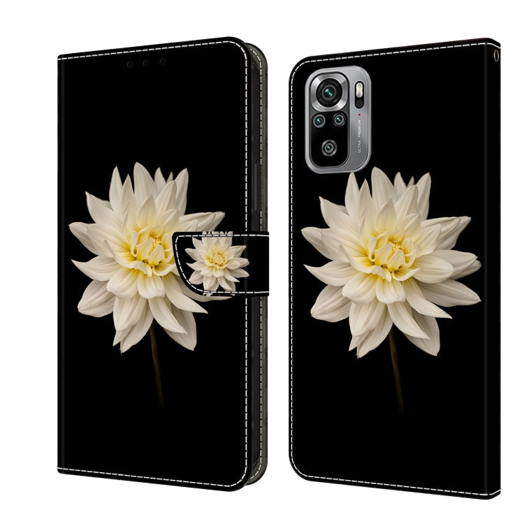 Crystal 3D Shockproof Protective Leather Phone Case, For Xiaomi Redmi Note 10 5G, For Xiaomi Redmi Note 10 4G