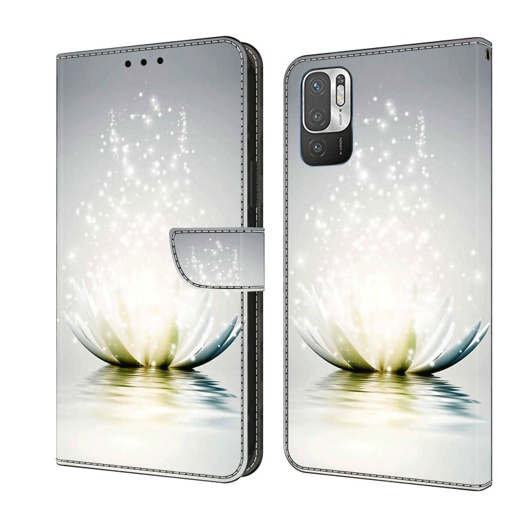 Crystal 3D Shockproof Protective Leather Phone Case, For Xiaomi Redmi Note 10 5G, For Xiaomi Redmi Note 10 4G