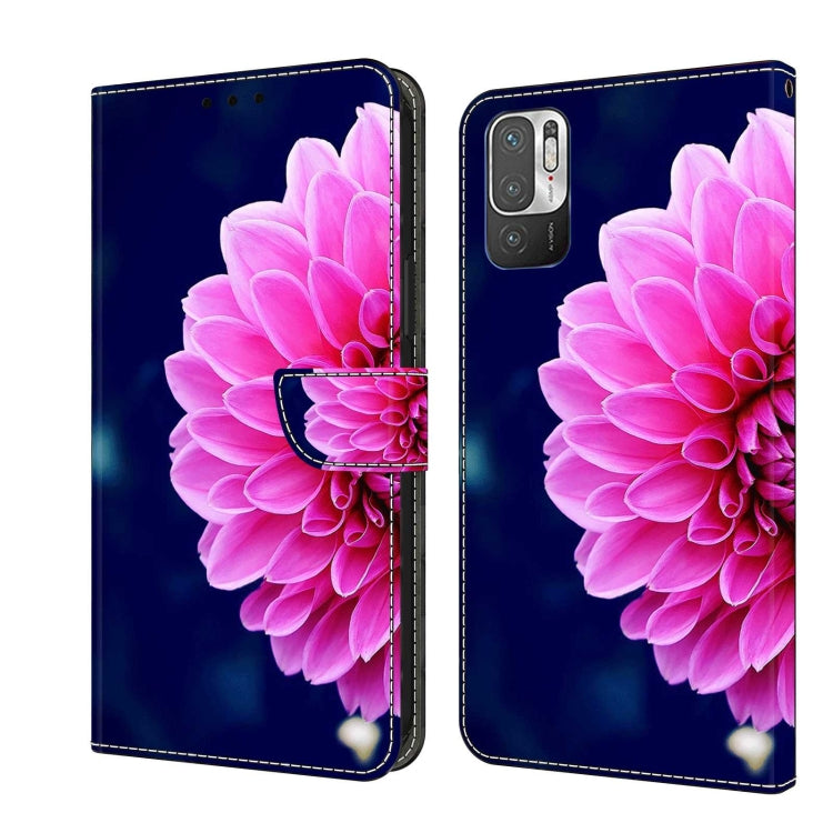 Crystal 3D Shockproof Protective Leather Phone Case, For Xiaomi Redmi Note 10 5G, For Xiaomi Redmi Note 10 4G