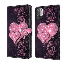 Load image into Gallery viewer, Crystal 3D Shockproof Protective Leather Phone Case, For Xiaomi Redmi Note 10 5G, For Xiaomi Redmi Note 10 4G