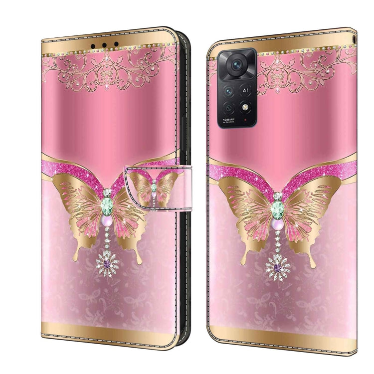 Crystal 3D Shockproof Protective Leather Phone Case, For Xiaomi 13, For Xiaomi Redmi Note 11 Pro 5G / 4G Global