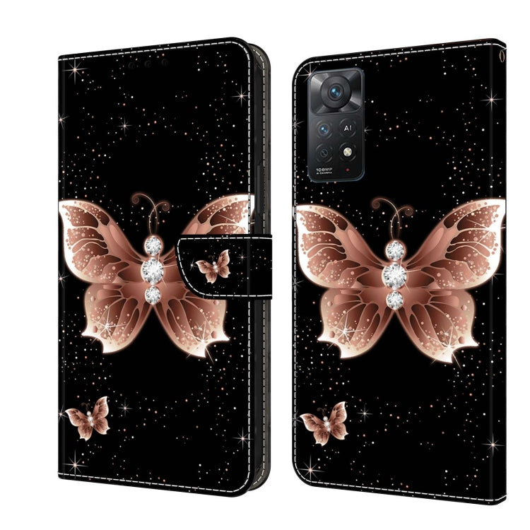 Crystal 3D Shockproof Protective Leather Phone Case, For Xiaomi 13, For Xiaomi Redmi Note 11 Pro 5G / 4G Global