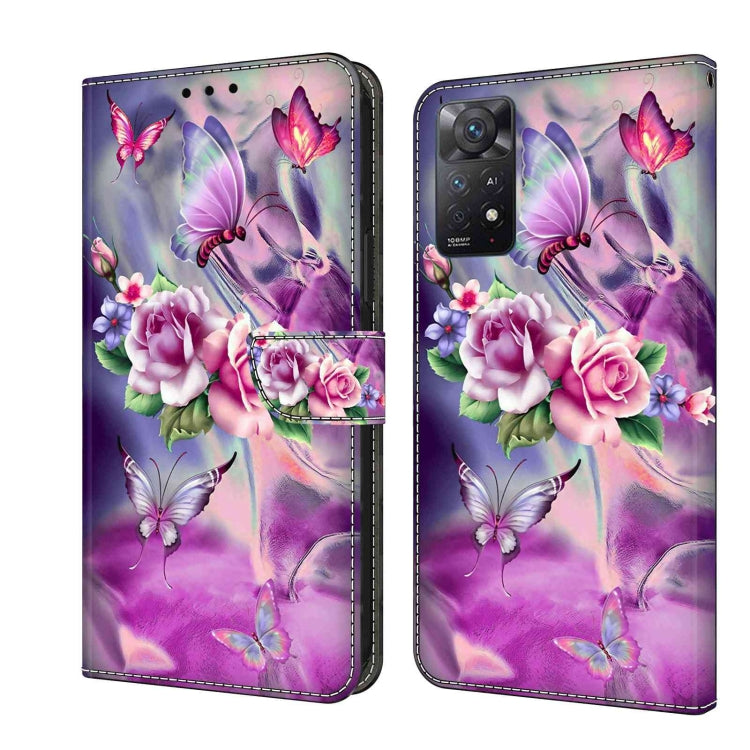 Crystal 3D Shockproof Protective Leather Phone Case, For Xiaomi 13, For Xiaomi Redmi Note 11 Pro 5G / 4G Global