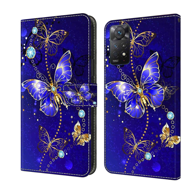 Crystal 3D Shockproof Protective Leather Phone Case, For Xiaomi 13, For Xiaomi Redmi Note 11 Pro 5G / 4G Global