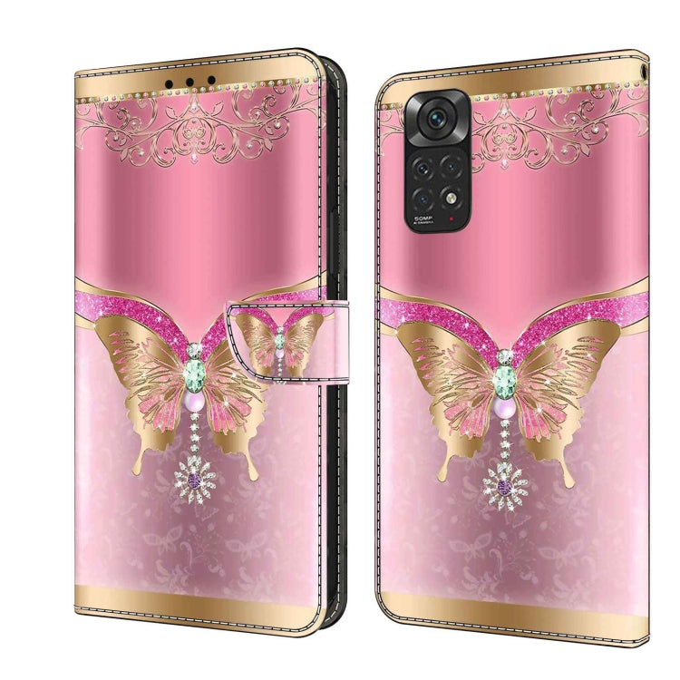 Crystal 3D Shockproof Protective Leather Phone Case, For Xiaomi Redmi Note 11 Global, For Xiaomi Redmi 10C