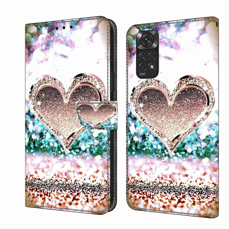 Crystal 3D Shockproof Protective Leather Phone Case, For Xiaomi Redmi Note 11 Global, For Xiaomi Redmi 10C