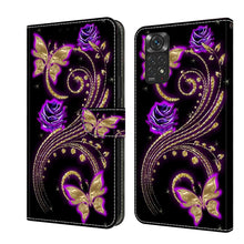 Load image into Gallery viewer, Crystal 3D Shockproof Protective Leather Phone Case, For Xiaomi Redmi Note 11 Global, For Xiaomi Redmi 10C