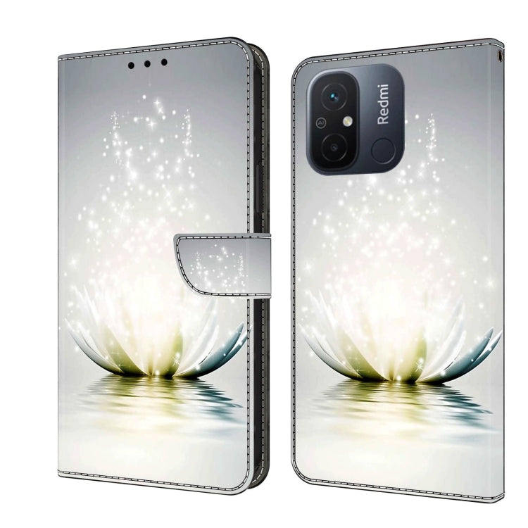 Crystal 3D Shockproof Protective Leather Phone Case, For Xiaomi Redmi Note 12 5G Global / Poco X5, For Xiaomi Redmi 11A 4G / Redmi 12C Global