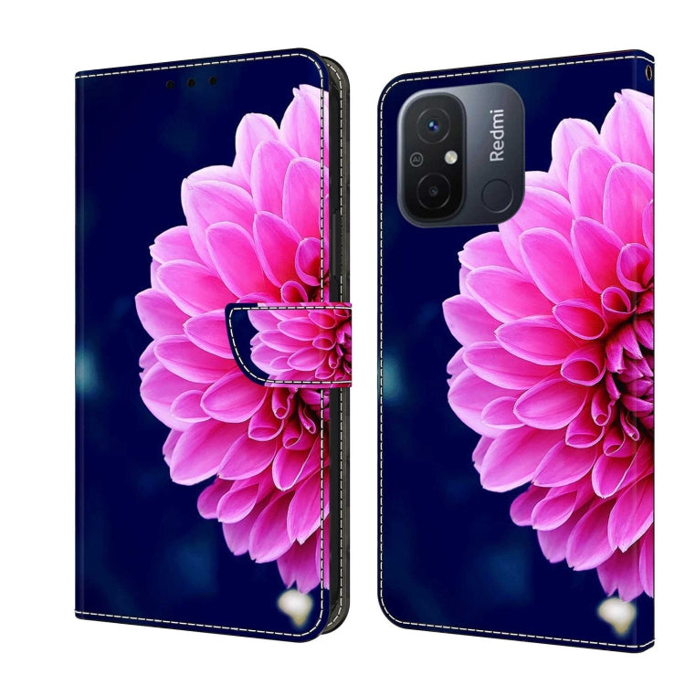 Crystal 3D Shockproof Protective Leather Phone Case, For Xiaomi Redmi Note 12 5G Global / Poco X5, For Xiaomi Redmi 11A 4G / Redmi 12C Global