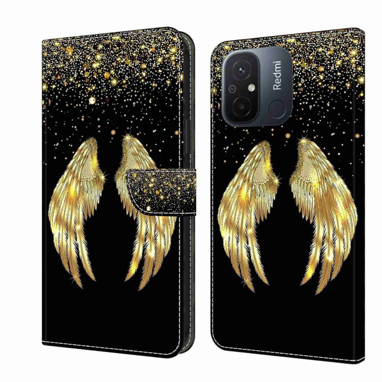 Crystal 3D Shockproof Protective Leather Phone Case, For Xiaomi Redmi Note 12 5G Global / Poco X5, For Xiaomi Redmi 11A 4G / Redmi 12C Global