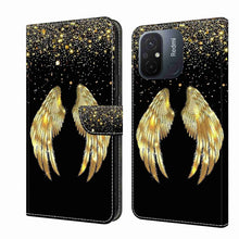 Load image into Gallery viewer, Crystal 3D Shockproof Protective Leather Phone Case, For Xiaomi Redmi Note 12 5G Global / Poco X5, For Xiaomi Redmi 11A 4G / Redmi 12C Global