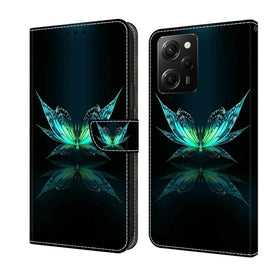 Crystal 3D Shockproof Protective Leather Phone Case, For Xiaomi Redmi Note 12 Pro Global, For Xiaomi Redmi 10