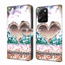 Load image into Gallery viewer, Crystal 3D Shockproof Protective Leather Phone Case, For Xiaomi Redmi Note 12 Pro Global, For Xiaomi Redmi 10