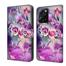 Load image into Gallery viewer, Crystal 3D Shockproof Protective Leather Phone Case, For Xiaomi Redmi Note 12 Pro Global, For Xiaomi Redmi 10